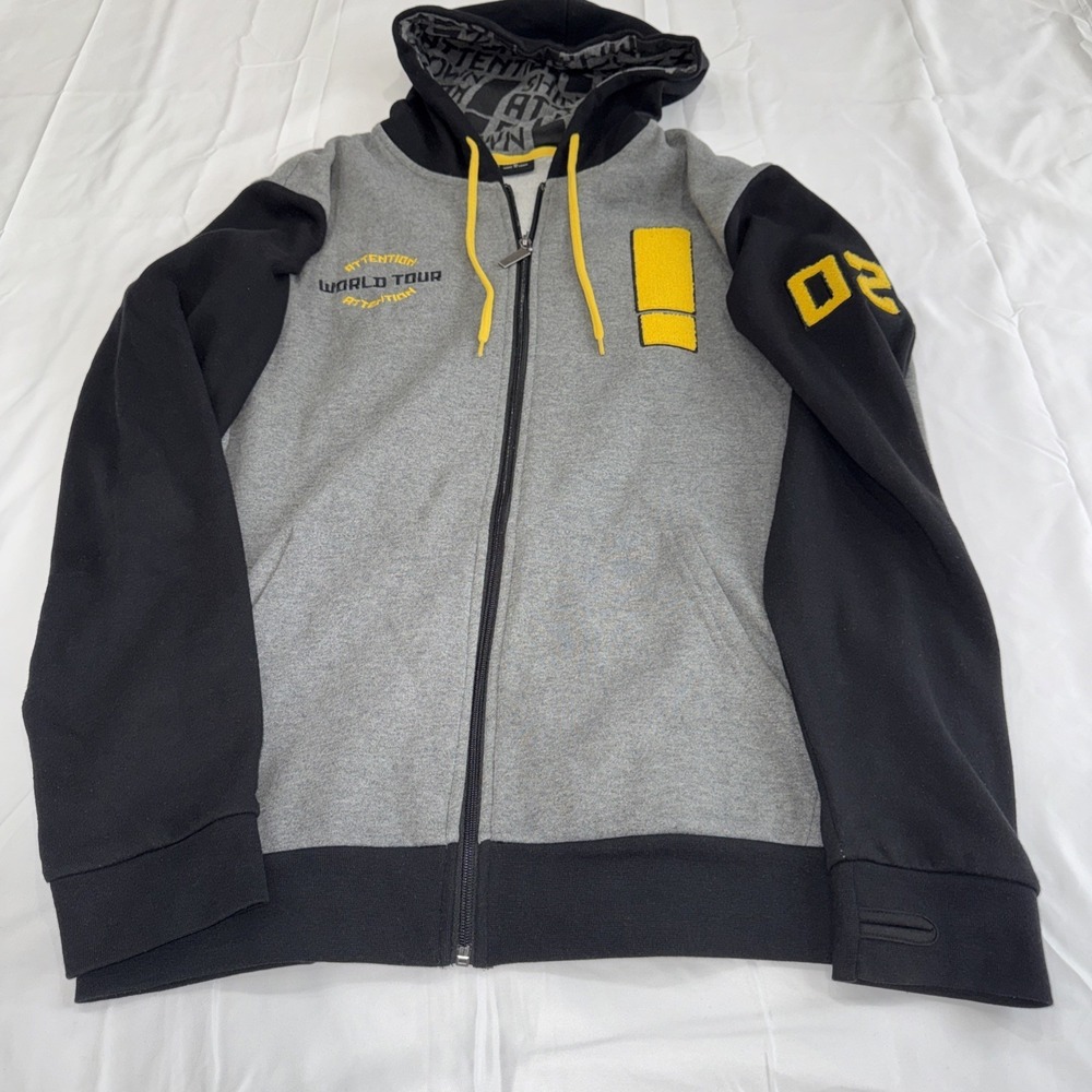 Shinedown Attention Attention Logo Size XL Pullover Sweatshirt Official Merch